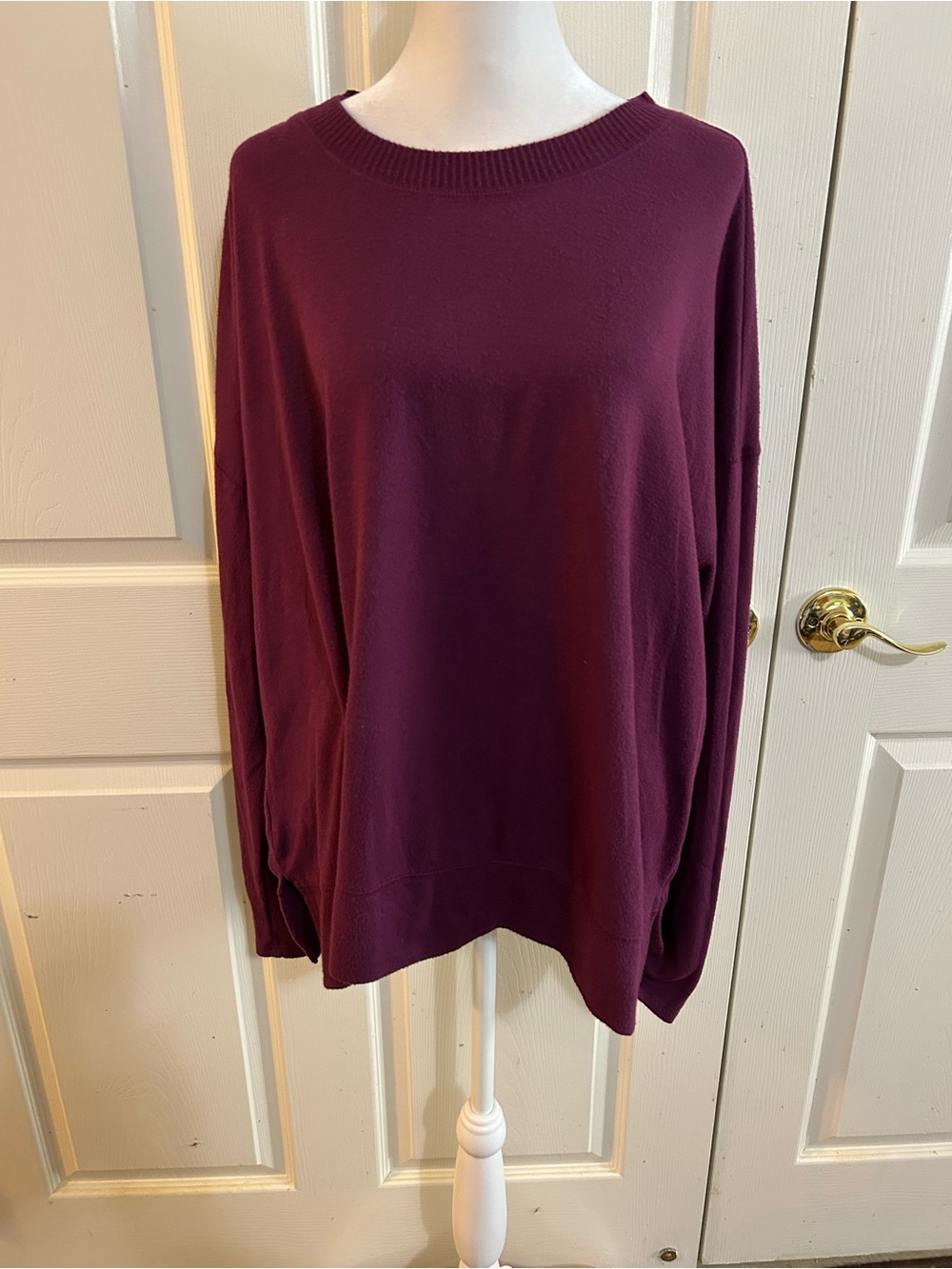 Lucky Brand purple sweater, XL